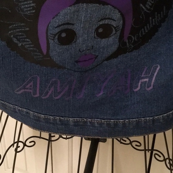 Children Place jean jacket size 10/12 - Picture 5 of 8